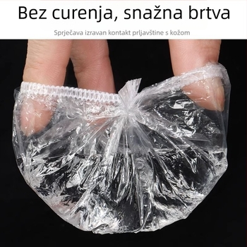Jednokratne debeli zaštitni ulošci za uši za bojanje kose, piercing uha i tuširanje, vodootporni (Unisex, Odrasli)