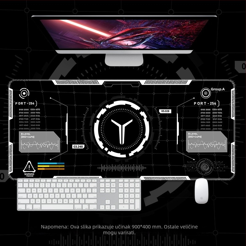 Savior podloga za miš – prirodni kaučuk, protuklizna, prijenos topline, OEM/prilagodljivo