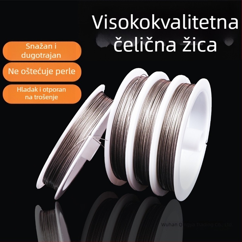 Alat za izradu nakita za DIY perle i Buddha perlice – čelično žično užad za navijanje, dodatci za naušnice, proljeće 2025 izdanje
