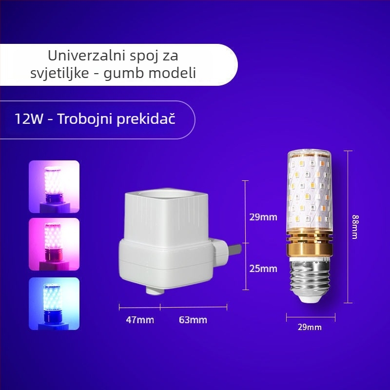 RGB rasvjeta za stolni rad – ispod 10W, 220V, praktično