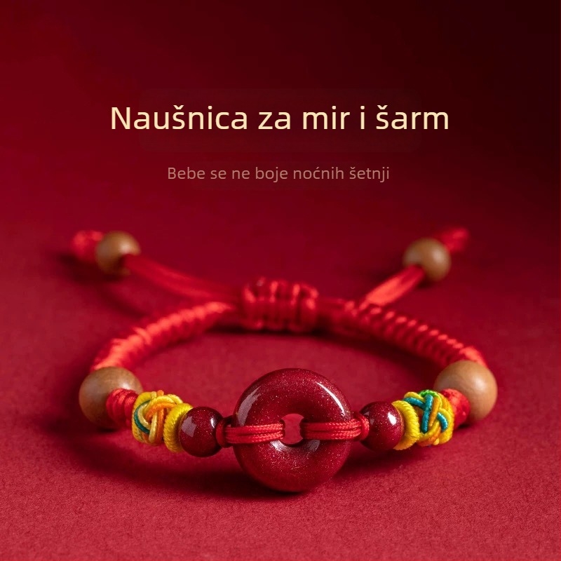 Narukvica etničkog stila, unisex, užet materijal, proljeće 2025