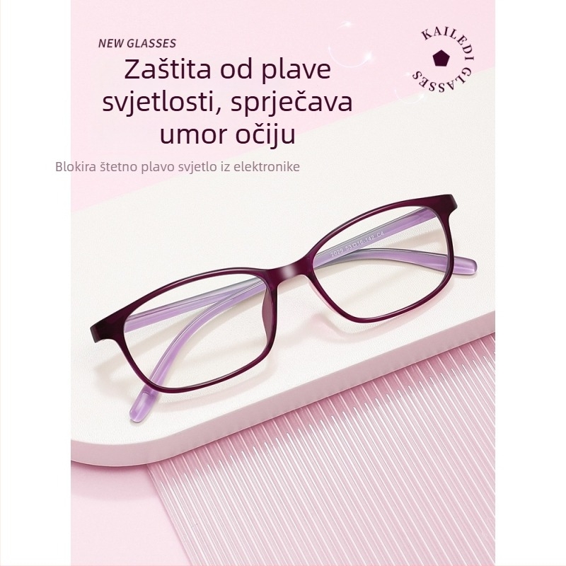 Fashion Lady bezokvirne kvadratne naočale za čitanje s lećama od smole, daleko i blizu vida