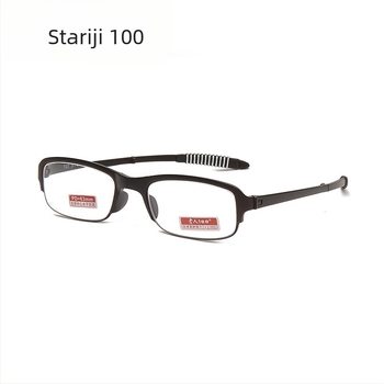 Model 737 Presbiopijske naočale od ultralakoj smole – sklopivi kvadratni okvir, TR90, anti-UV i asferične leće