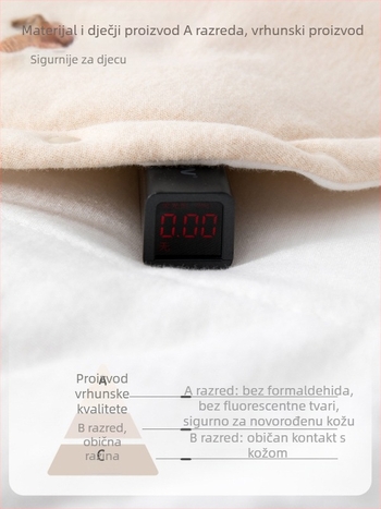 Dječji podstavljeni pamučni kombinezon, unisex, za novorođenčad, 100% pamuk