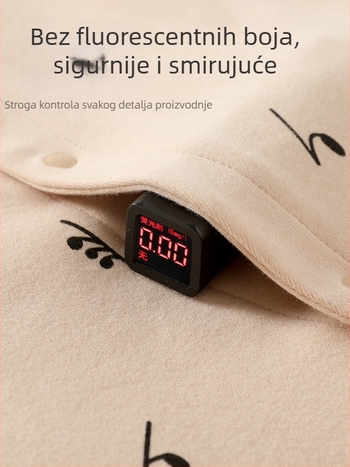 Univerzalni bebi romper od pamuka bez šavova za sve sezone, s dugim rukavima, 100% pamuk, unisex
