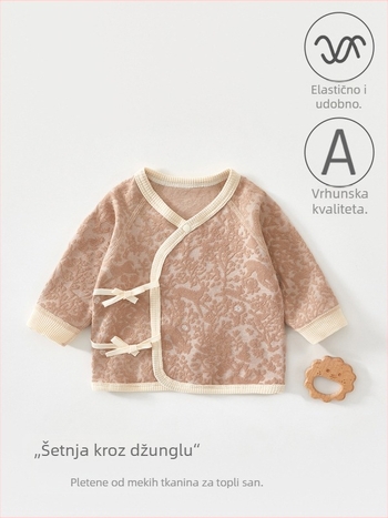 Kombinezon za novorođenče (0-3 mj), Unisex, Pamuk 95%, Dugih rukava, Proljeće-Jesen