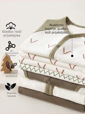Dječje hlače od 100% pamuka, crtani uzorak, K-style, za 1–3 godine, jesen 2024