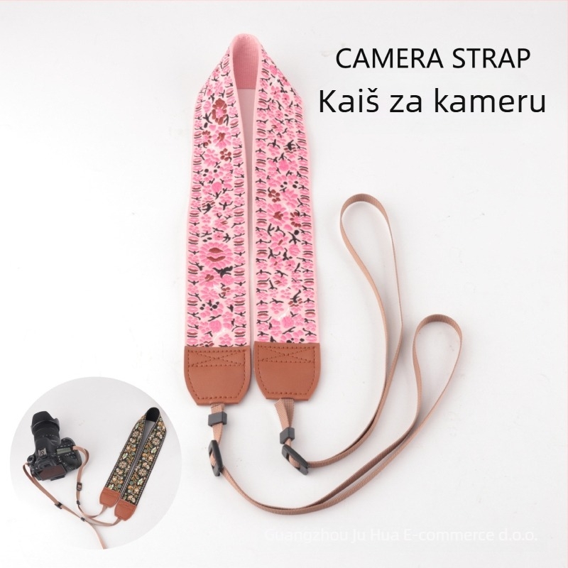 Remen za DSLR kameru - Giant Kj279-kj299-kj318, poliester, tiskano logo, kompatibilan s digitalnim i SLR kamerama