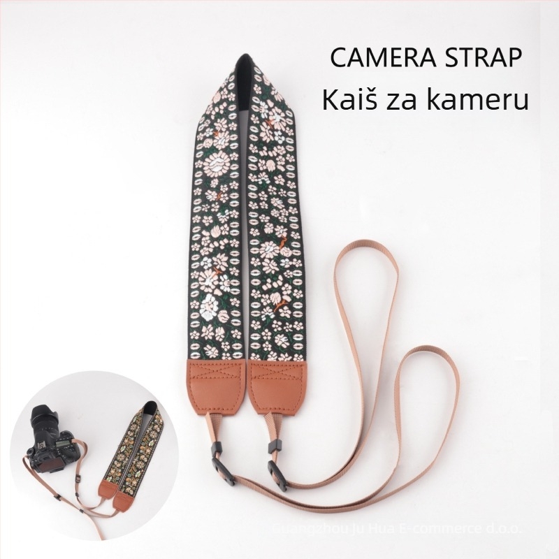 Remen za DSLR kameru - Giant Kj279-kj299-kj318, poliester, tiskano logo, kompatibilan s digitalnim i SLR kamerama