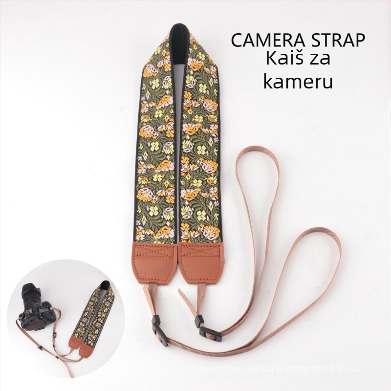 Remen za DSLR kameru - Giant Kj279-kj299-kj318, poliester, tiskano logo, kompatibilan s digitalnim i SLR kamerama