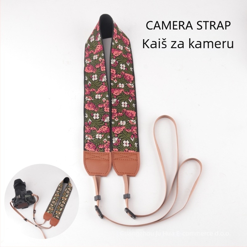 Remen za DSLR kameru - Giant Kj279-kj299-kj318, poliester, tiskano logo, kompatibilan s digitalnim i SLR kamerama