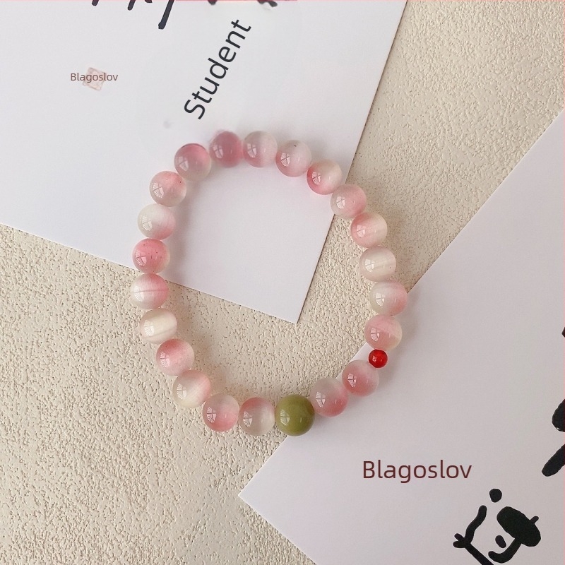 Narukvica od perlica mačjeg oka, ahata i Alashanskog kamena, u novom kineskom stilu, za žene