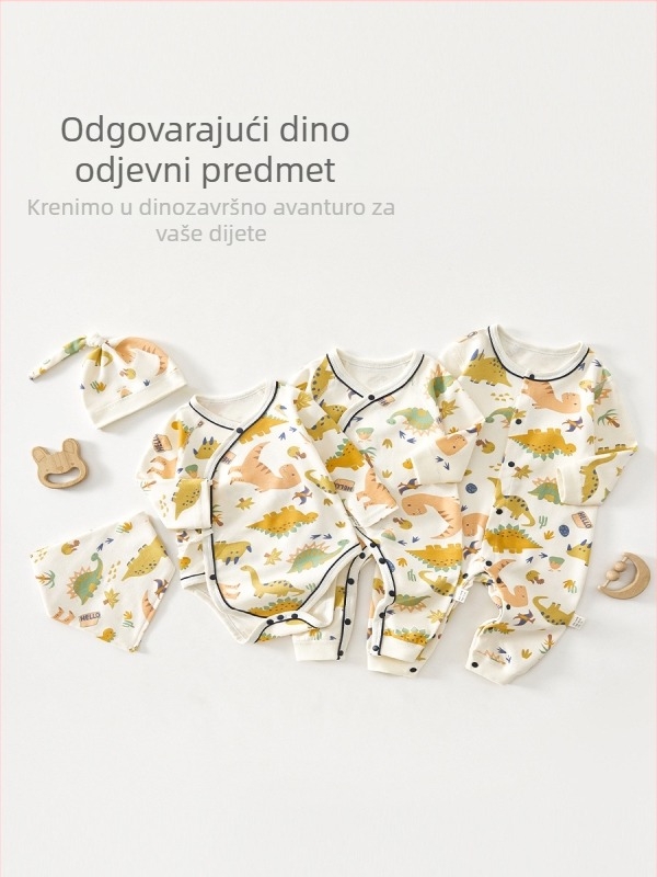 Dječji ubrus od 100% pamuka, tip A, trokutasti oblik, karikaturni uzorak, upija, za novorođenčad i djecu do 3 godine