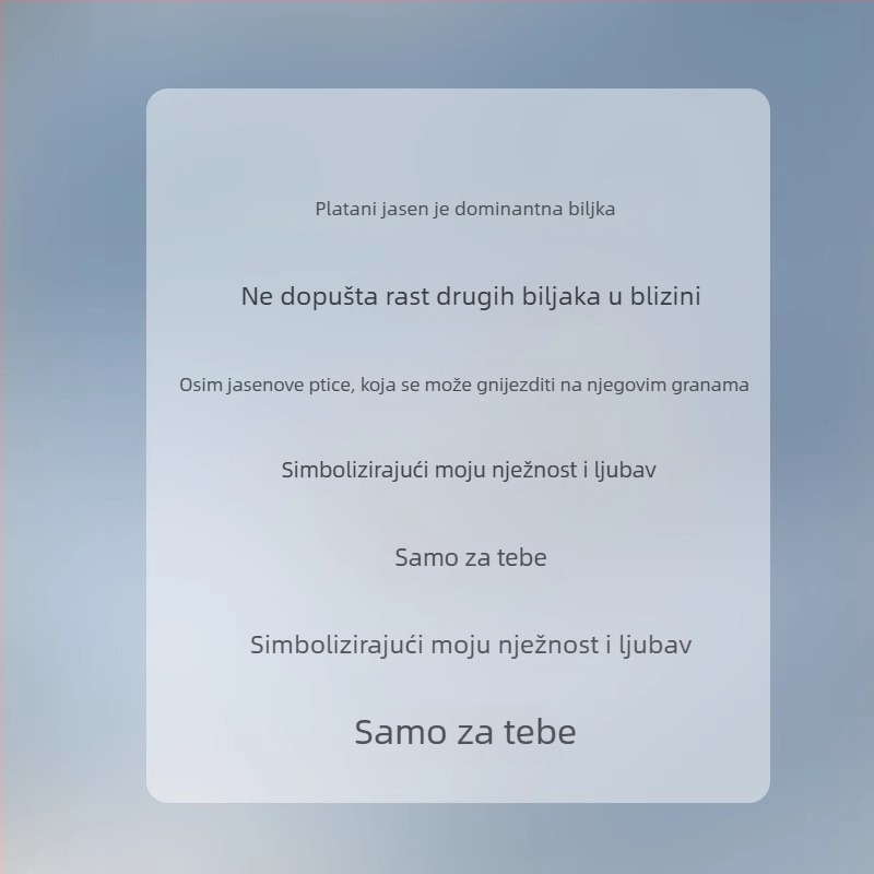 Par prstena od srebra 999 s motivom plavog eukaliptusa i ptice, podesivi, poklon za Dan zaljubljenih