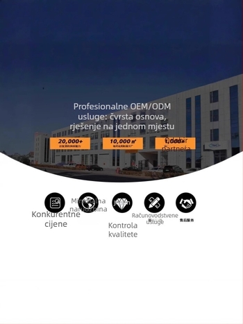 Ženska lagana pernata jakna s rebrastom teksturom, topla, uski kroj, stojeći ovratnik, otporna na vjetar, s unutarnjom podstavom