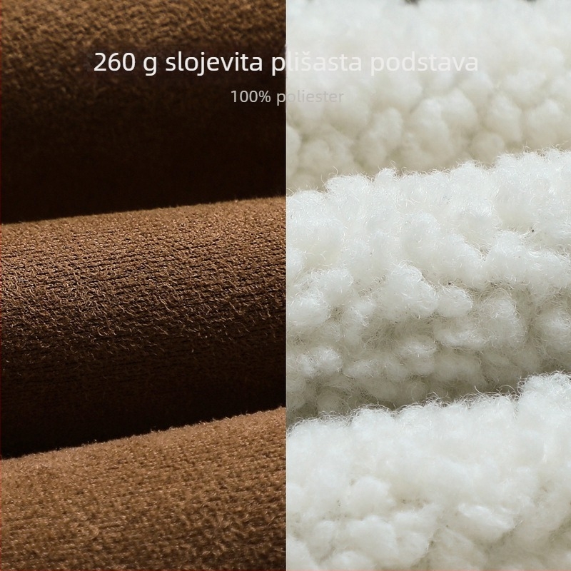 Djevojačka zimska jakna s reverom, jednostruko kopčanje, vanjski poliester i podstava poliester, srednja duljina, dugi rukav