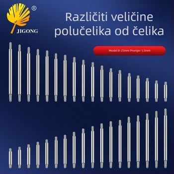 Record Work Set alata za popravak satova – spojna os za kaiš, pinovi za uši i lug pinovi, metal, set od 144 ili 108 komada