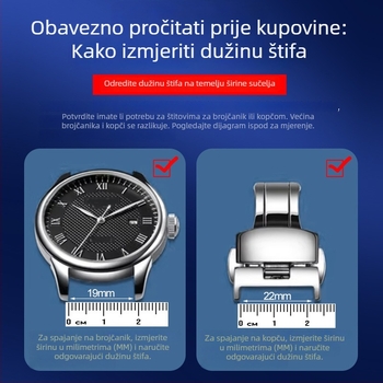 Record Work Set alata za popravak satova – spojna os za kaiš, pinovi za uši i lug pinovi, metal, set od 144 ili 108 komada
