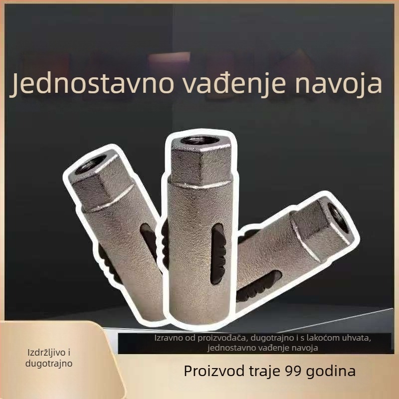 Alat za demontažu za uklanjanje žice s vodovodne cijevi, od kovanog čeličnog krom-vanadija, 4-dijelni set, za kućnu upotrebu