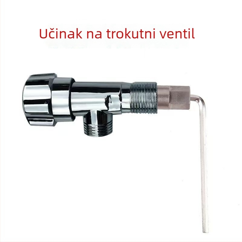 Alat za izvlačenje slomljenih navoja za trokutasti ventil, karbonsko čelični materijal, set od 40 komada, alat za demontažu, kućna uporaba
