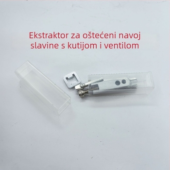 Quanbo čelik, 6-dijelni set ekstraktora za uklanjanje slomljenih vijaka iz slavina i kutnih ventila – kućni popravci, Formula