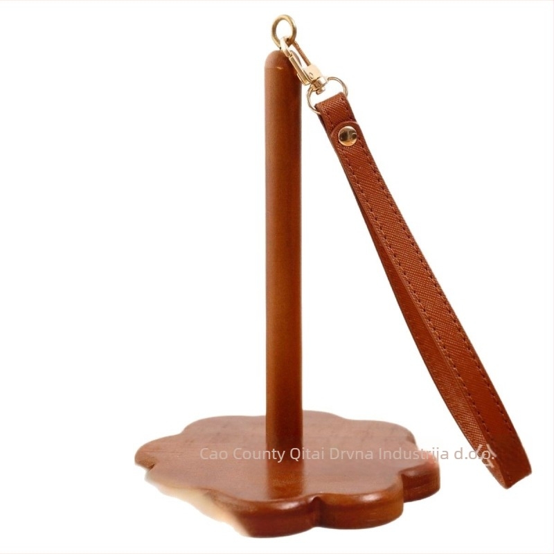 Prijenosni stolni stalak za pređu – drveni držač kolutova, višestruka namjena, moderni minimalistički dizajn