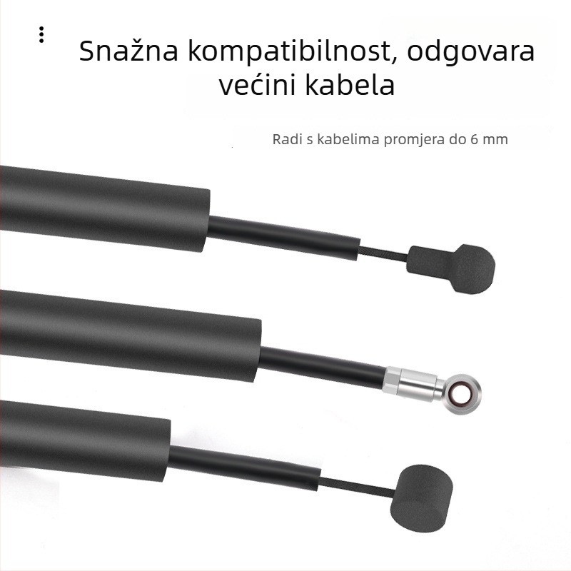 Unutarnja ruta kablova – tiha spužvasta cijevza kočnice i mjenjače