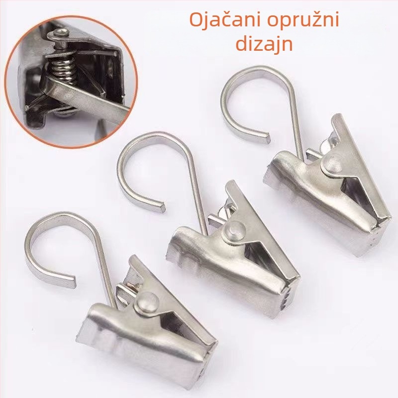 Klipovi za zavjese – drveni, moderan minimalistički stil, Unique marka