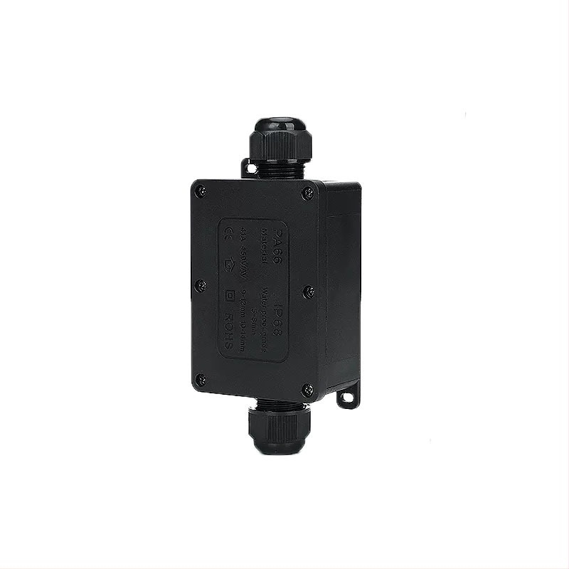 Dvostruka električna terminalna kutija, plastična, IP66, zaštita od prskanja vode, vanjska rasvjeta stadiona