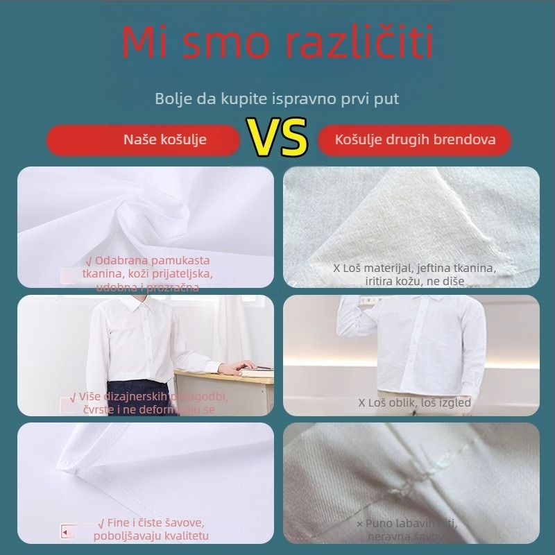Dječja košulja – neutralan spol, duge rukave, Lolita stil, proljeće i jesen, pamuk-poliester smjesa