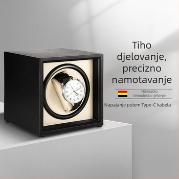 Mehanički navijač satova u kutiji – automatsko navijanje, tih rad, anti-magnetni
