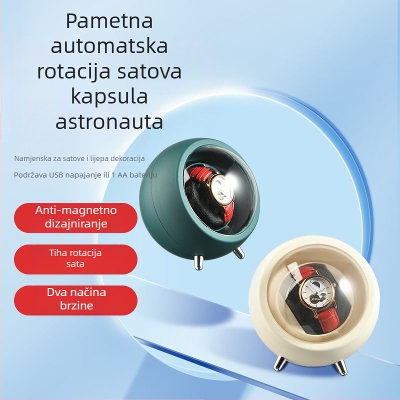 Automatski mehanički navijač za satove s kutijom za pohranu – marka Unique, izdanje ljeto 2021