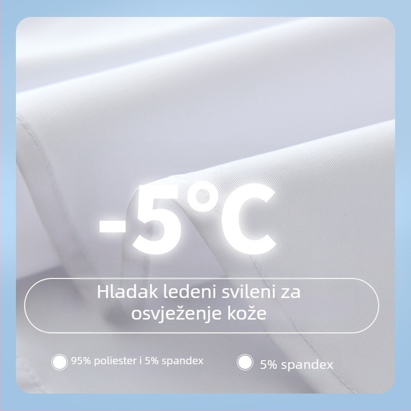 Dječja košulja s dugim rukavima, 93% poliester, ljetni model 2025, unisex