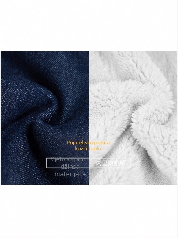 Dječje traperice za dječake – svakodnevni stil, 100% pamuk, zima