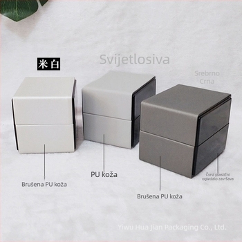 Plastična kutija za satove s preklopnim poklopom, mogućnost ispisa logotipa; podrijetlo Zhejiang; pakiranje 50–60 komada; tolerancija 0,1–0,3 mm
