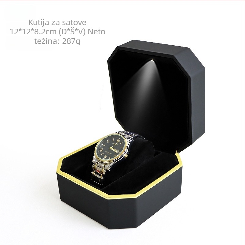 Kutija za pakiranje satova – ABS materijal, sprej lak, model BS, branda JIUXING
