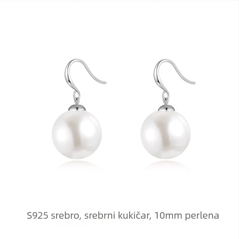 Kun Ling 925 Srebro Geometrijski naušnice za žene, Fashion Commuter stil