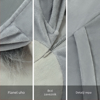 Kostim miša za djecu - cosplay kostim za scensku izvedbu, 100% poliester, unisex, za uzrast 3–8 godina, pogodan za latino ples