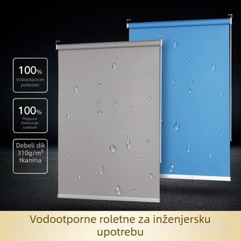 Donna poliester blackout rola zavjesa za ured i hotelske projekte; prilagodljiva; moderni minimalistički stil; materijal poliester