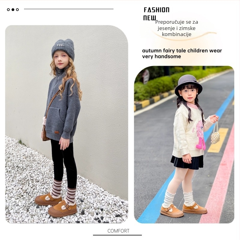 Dječje snježne čizme s lakiranim gornjim dijelom, gumom potplatom, zatvaranje Velcro, debela konstrukcija, za djecu 1–12 godina