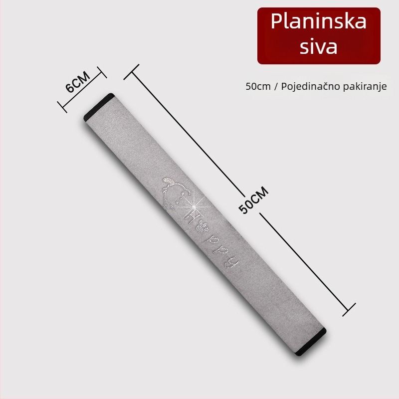 Automobilska navlaka za pojas ramena, pliš materijal, anti-udahva dizajn, ukrašena dijamantima, zaštita od habanja, težina 0,12 kg
