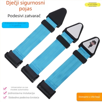 Klip za dječji sigurnosni pojas u automobilu