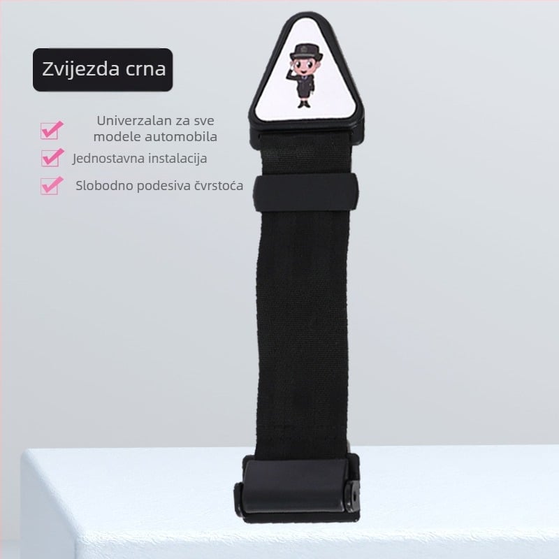 Klip za dječji sigurnosni pojas u automobilu