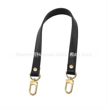 Kožni kaiš za ramenu torbu – zamjena, gradski minimalistički stil, logotip s toplim otiskom