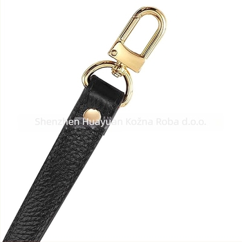 Kožni kaiš za ramenu torbu – zamjena, gradski minimalistički stil, logotip s toplim otiskom