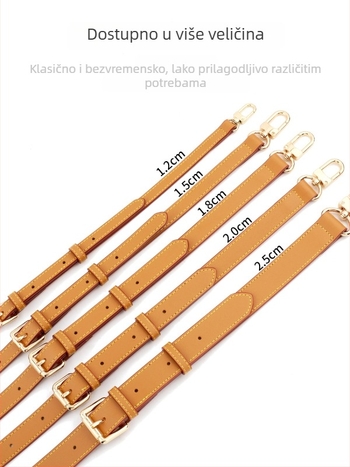 Kožna naramenica za torbe – dvostruka koža