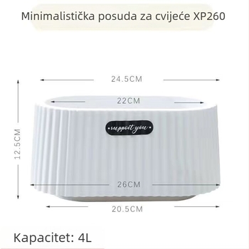 Minimalistička keramička saksija za Phalaenopsis orhideje – ukras dnevnog boravka