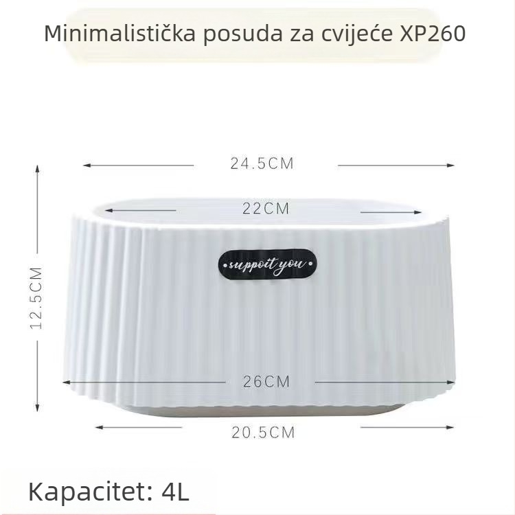 Minimalistička keramička saksija za Phalaenopsis orhideje – ukras dnevnog boravka