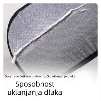 Elektrostatična rukavica za uklanjanje dlaka kućnih ljubimaca, dvostruka četka