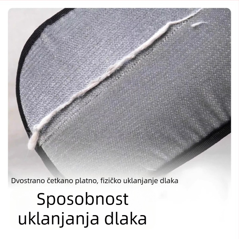 Elektrostatična rukavica za uklanjanje dlaka kućnih ljubimaca, dvostruka četka